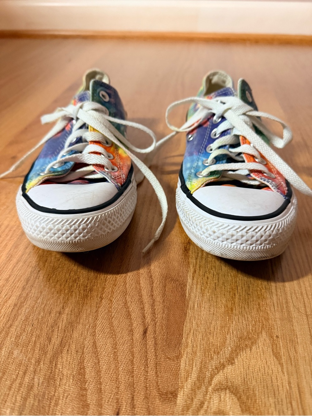 Converse All-Star Tie-Dye Low Top Sneakers - Rainbow - Picture 4 of 10